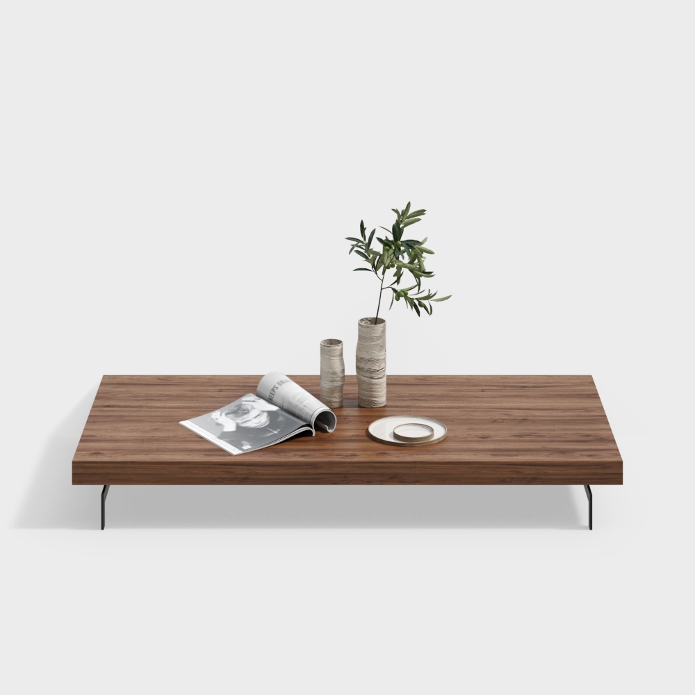 侘寂風サイドテーブル／コーヒーテーブル／ティーシート