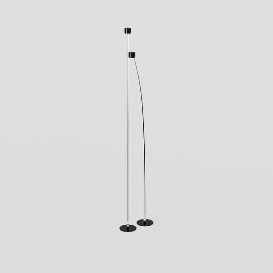 Modern Minimalist Floor Lamp 3D model