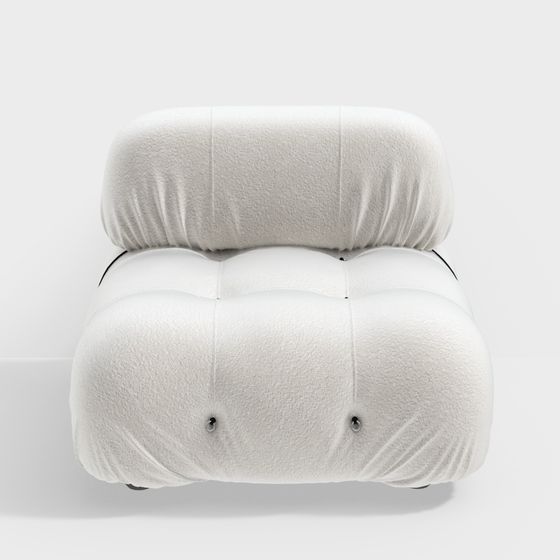 Creme Stil Einzelsofa