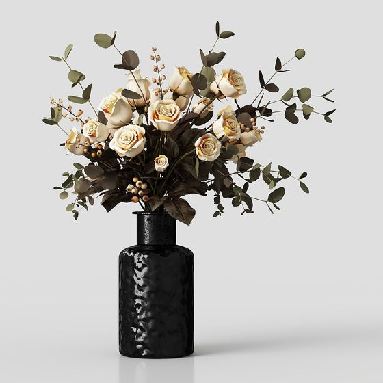 Autumn Bouquet 3D model