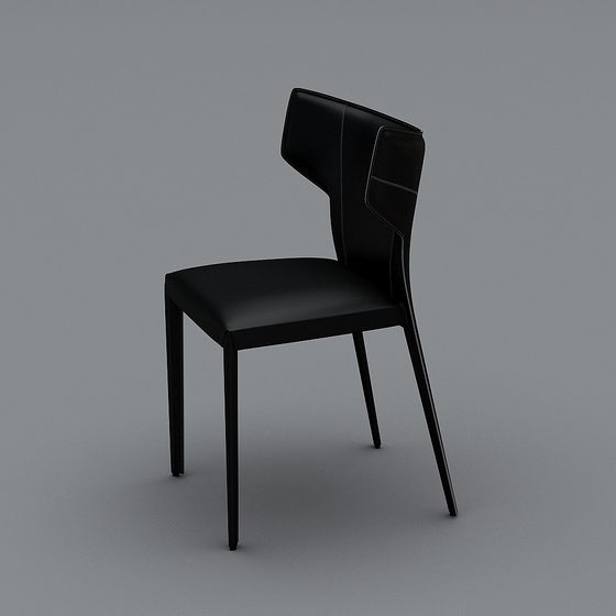 Urban Chair 3D model - Modern Minimalist Design