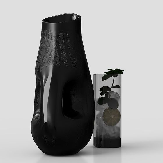 Luminescent Bottle 3D model