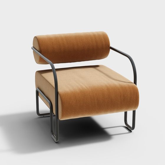 Cozy Lounge Chair 3D model