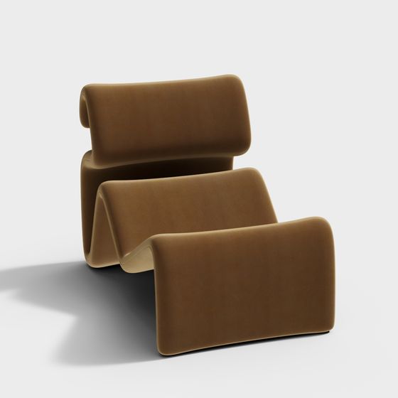 Cozy Lounge Chair 3D model
