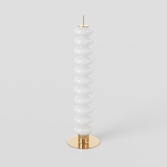 Spiral Light Column 3D model