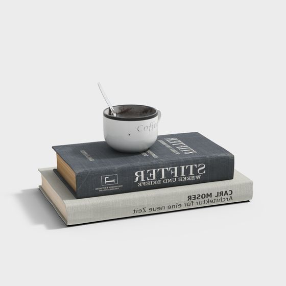 Reading Time 3D model for Serene Moments