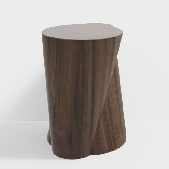 Mesa auxiliar estilo wabi-sabi