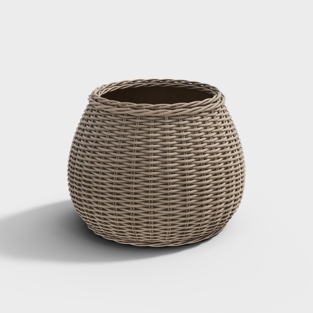 Bamboo basket ornaments