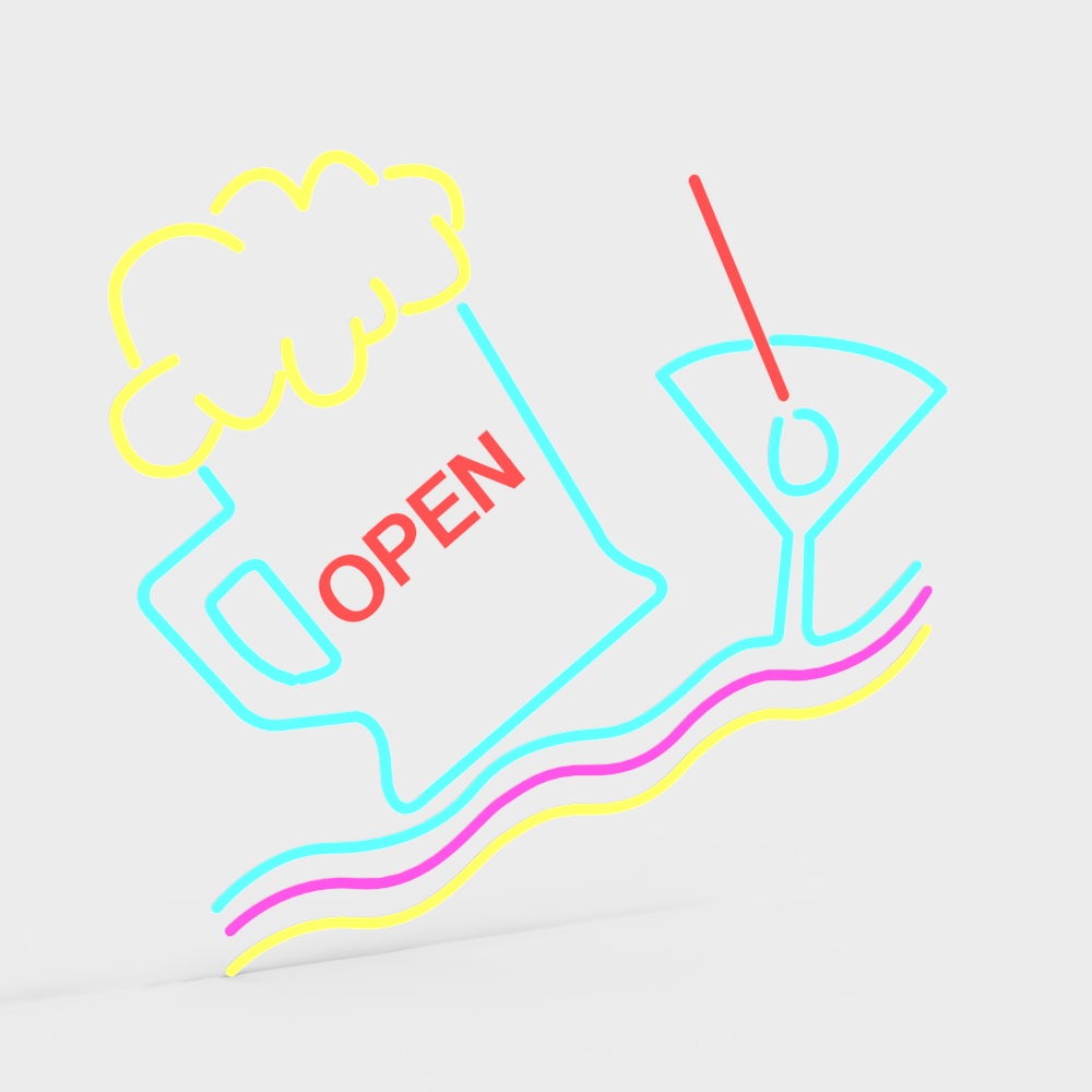 Neon decorative lamp