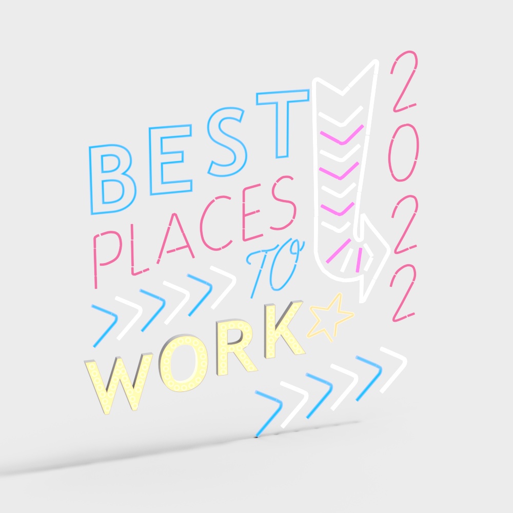 Best Places to Work 2022 3D model