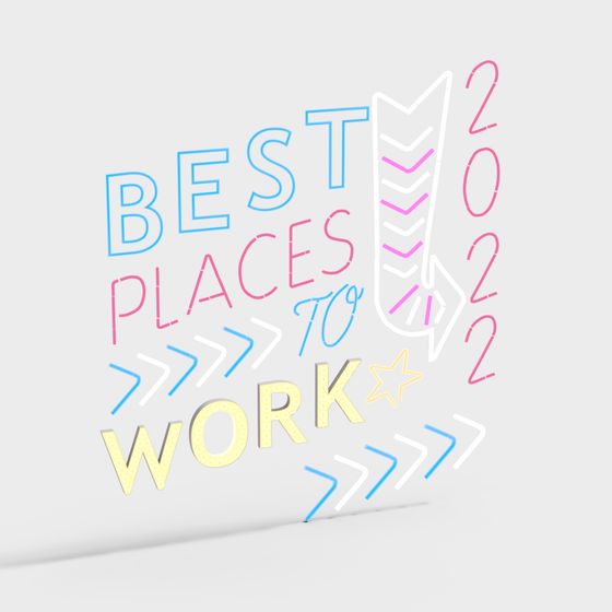 Best Places to Work 2022 3D model