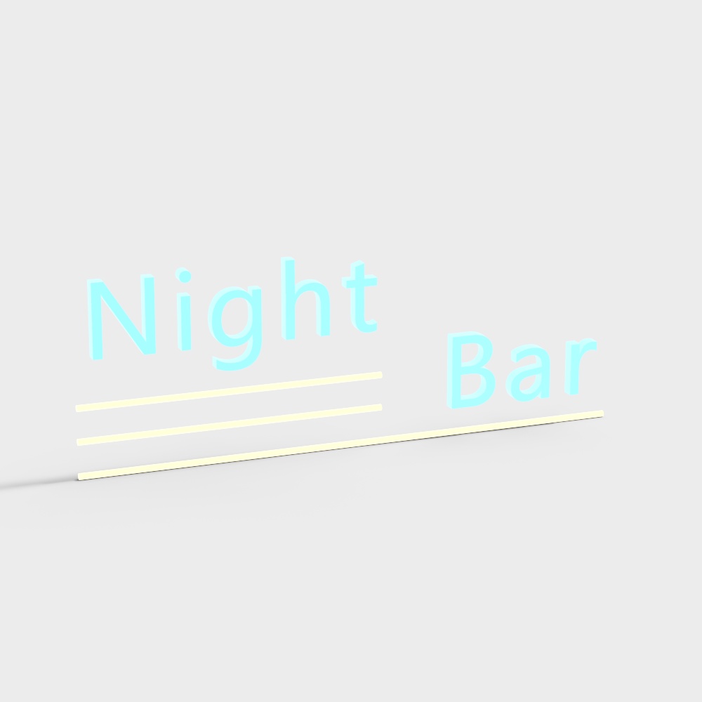 Neon decorative lamp