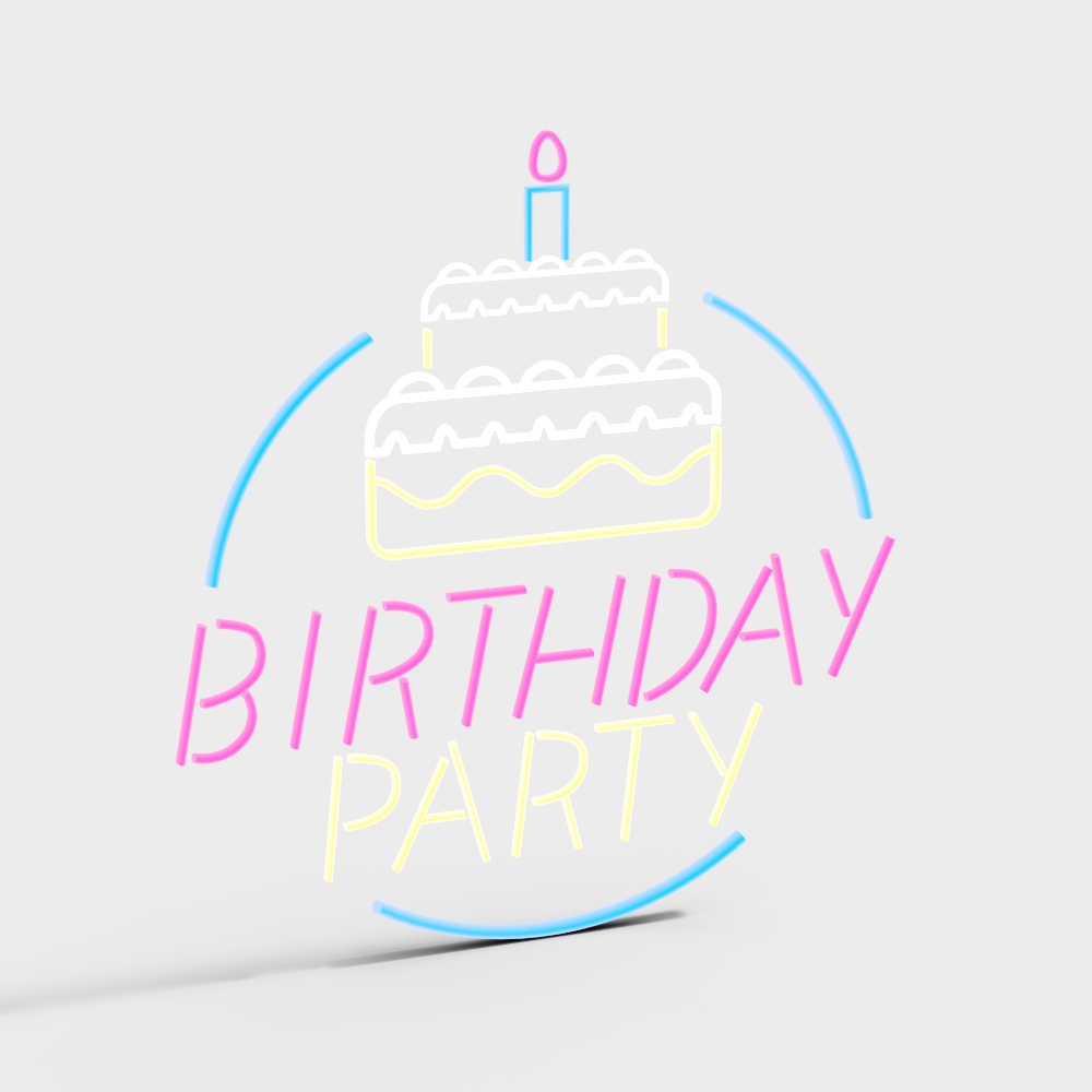 Neon decorative lamp