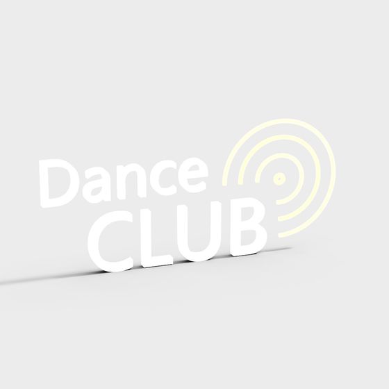 Dance Club 3D model for Creative Spaces