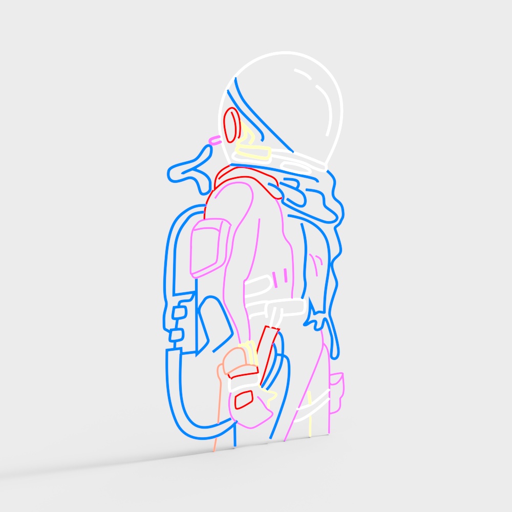 Neon decorative lamp