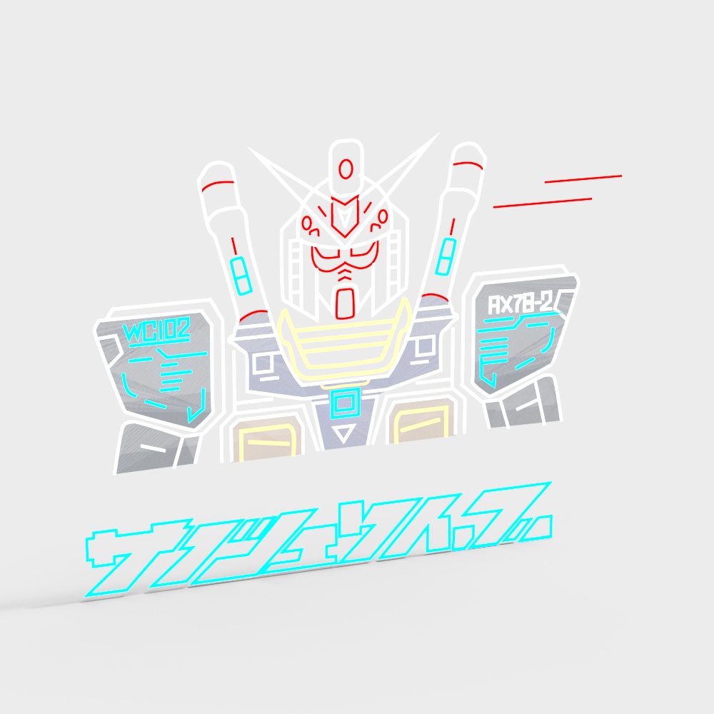 Neon decorative lamp