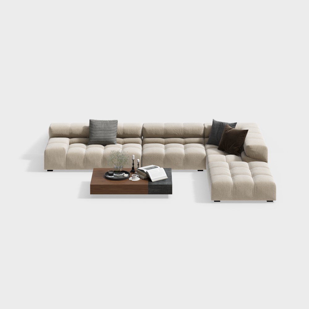 Medieval style sofa combination