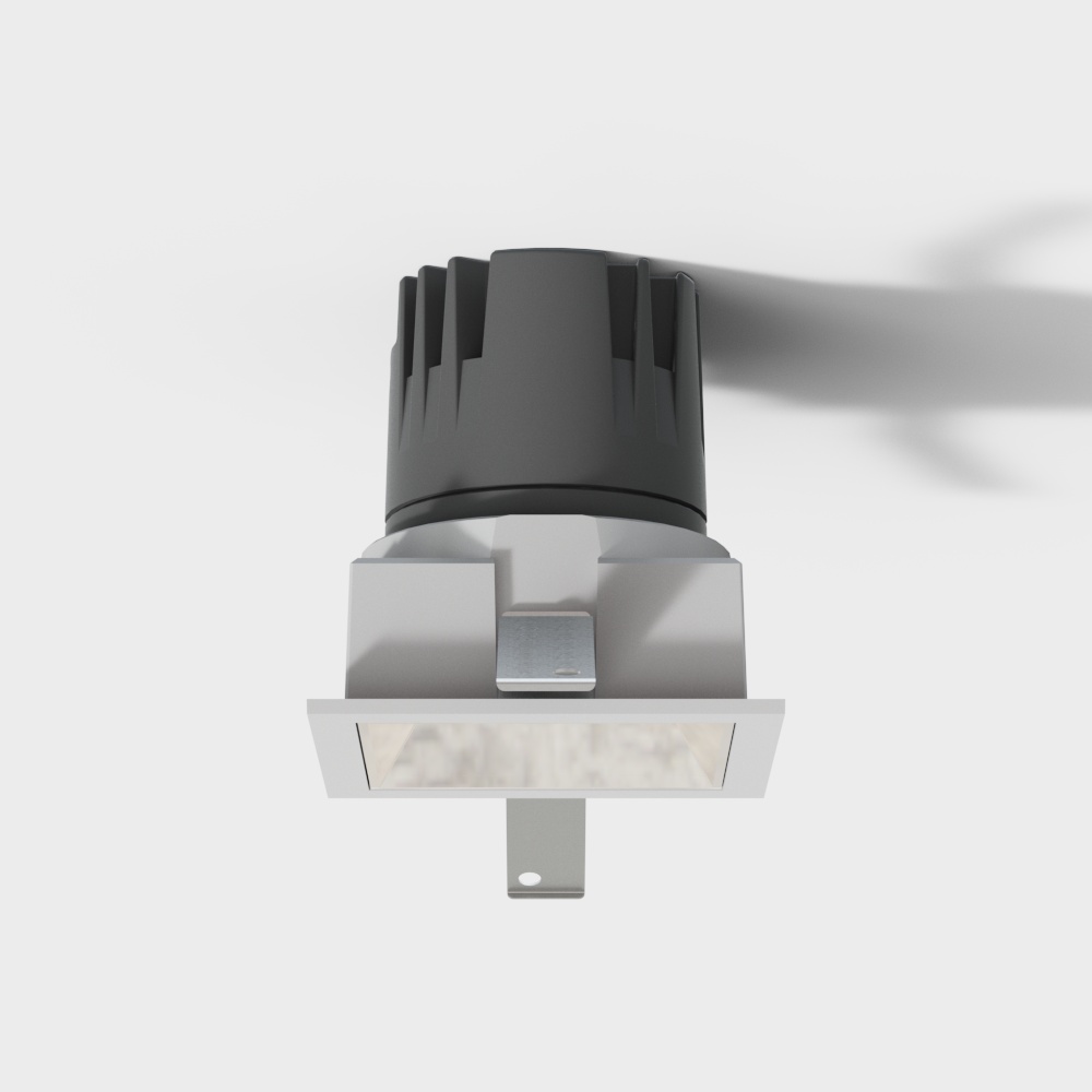 Open hole square edged downlight*5W*3500K*36°