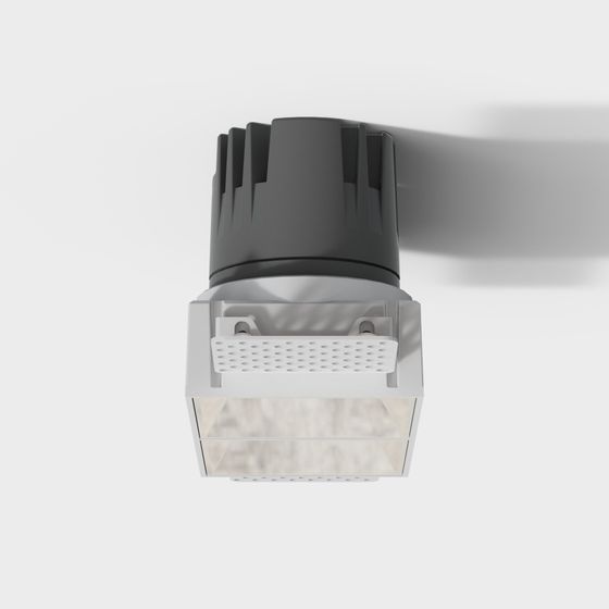 Futuristic Low Polygon Light 3D model