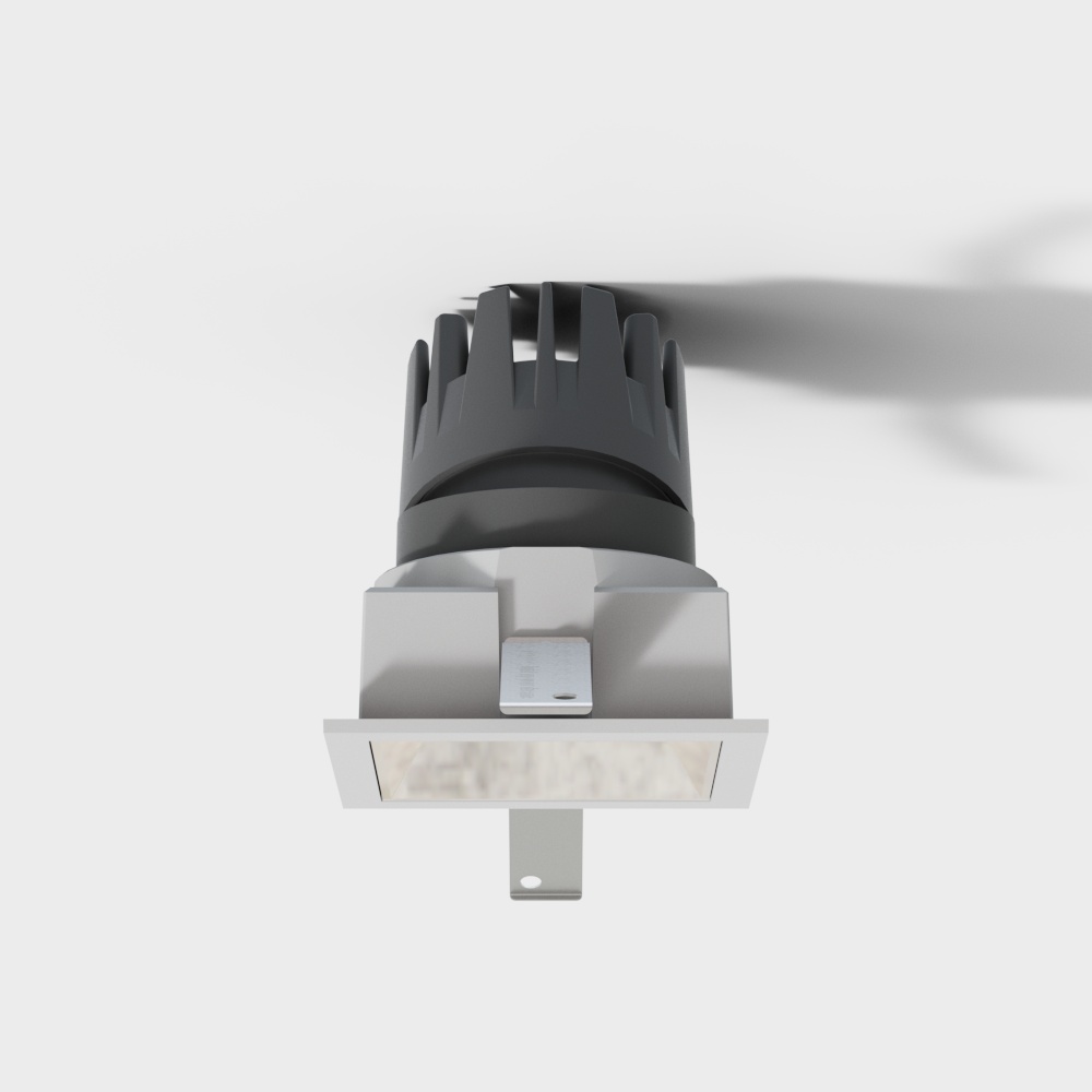 Open hole square edged adjustable spotlight*7W*2700K*50°