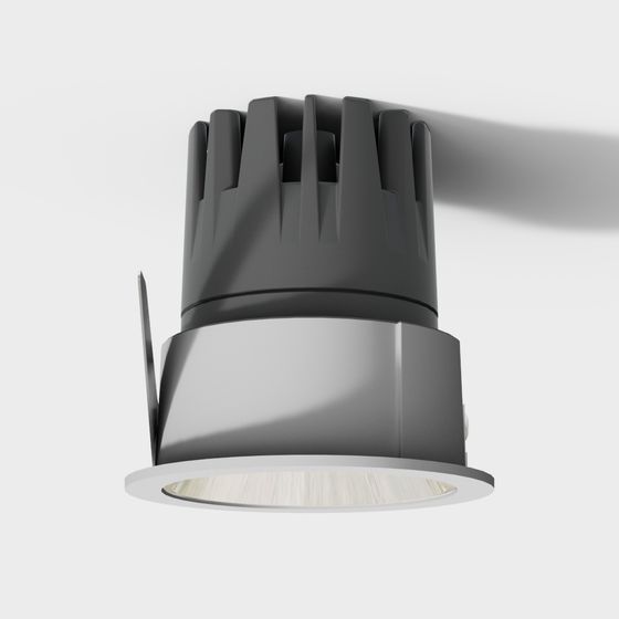 Modern Recessed Light 3D Model