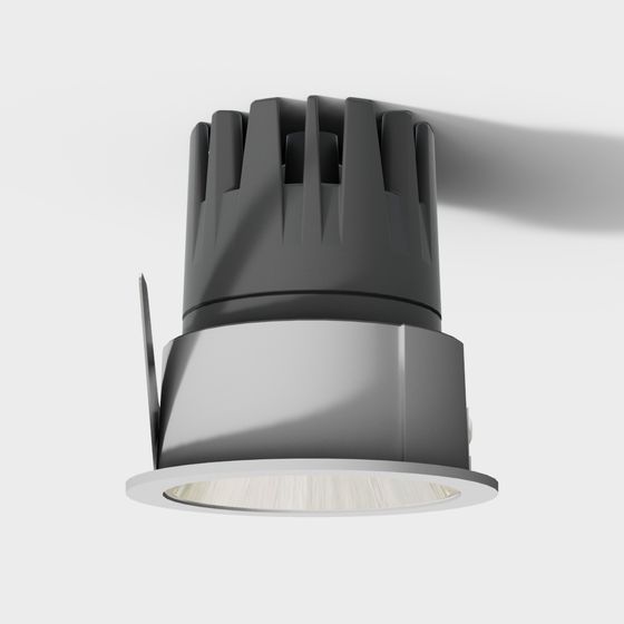 Modern Recessed Light 3D model