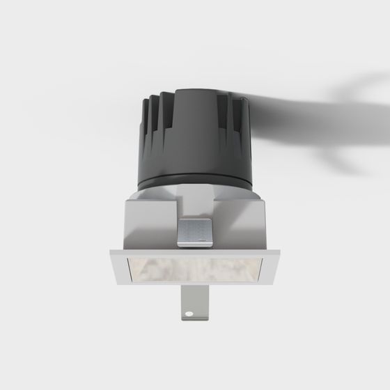 Stylish Low-Poly Lighting Fixture 3D model