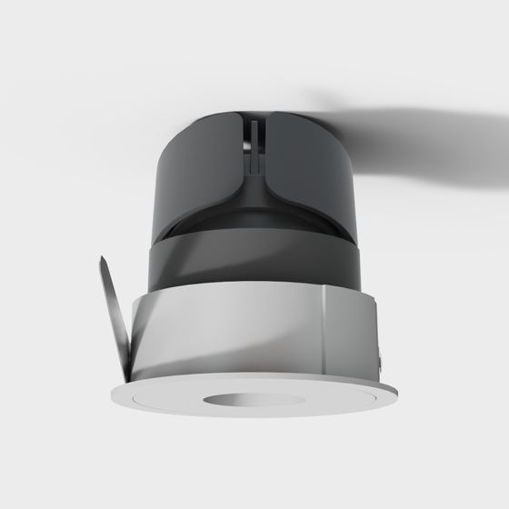 Elegant Modern Ceiling Light 3D model