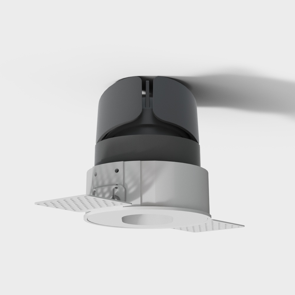 Oval hole edgeless adjustable angle spotlight*10W*3500K*24°