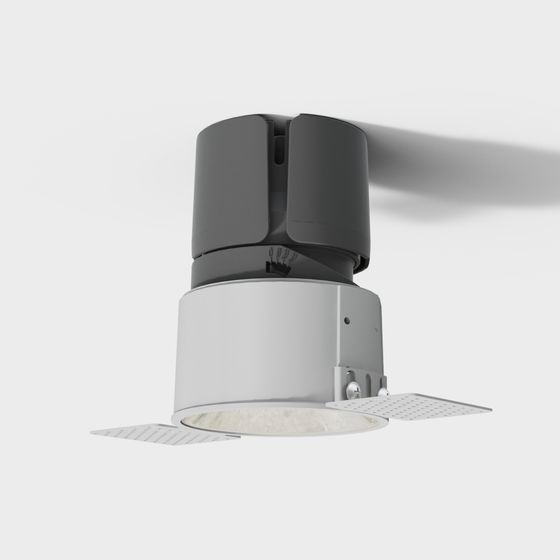 City Light 3D model - Low-Poly High-Detail Lamp