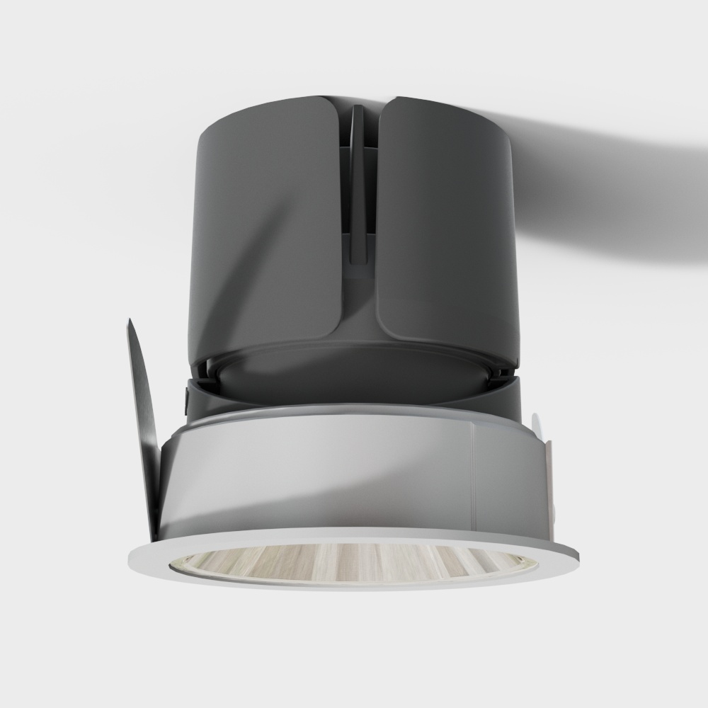 Adjustable spotlight with opening and edges*7W*3000K*50°