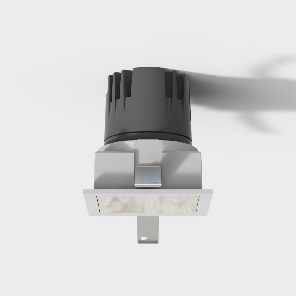 Open hole square edged downlight*7W*4000K*15°