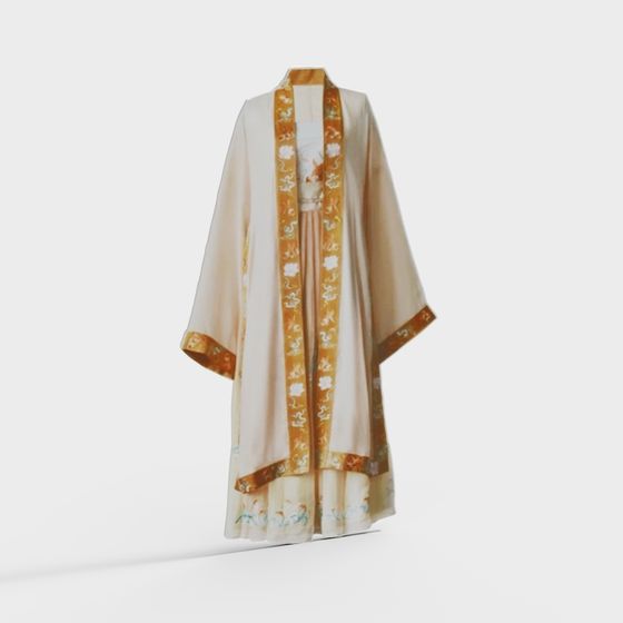 Ancient Elegant Outfit 3D model