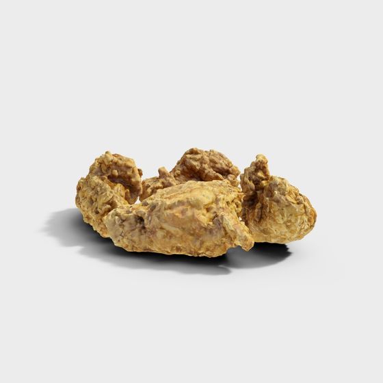 Stunning Gold Ore 3D Model for Creative Projects
