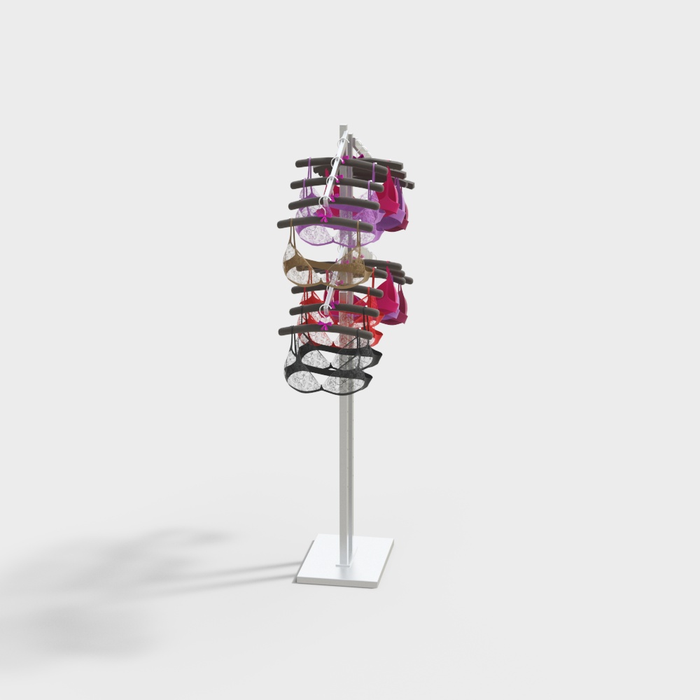 Underwear store display rack