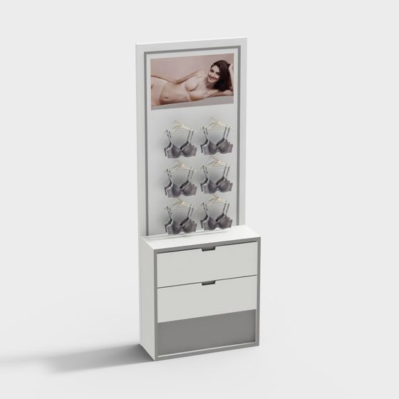 Lingerie Display Stand 3D model