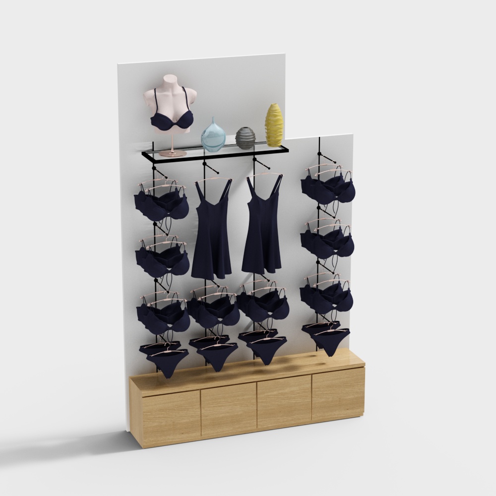 언더웨어 매장 디스플레이 랙