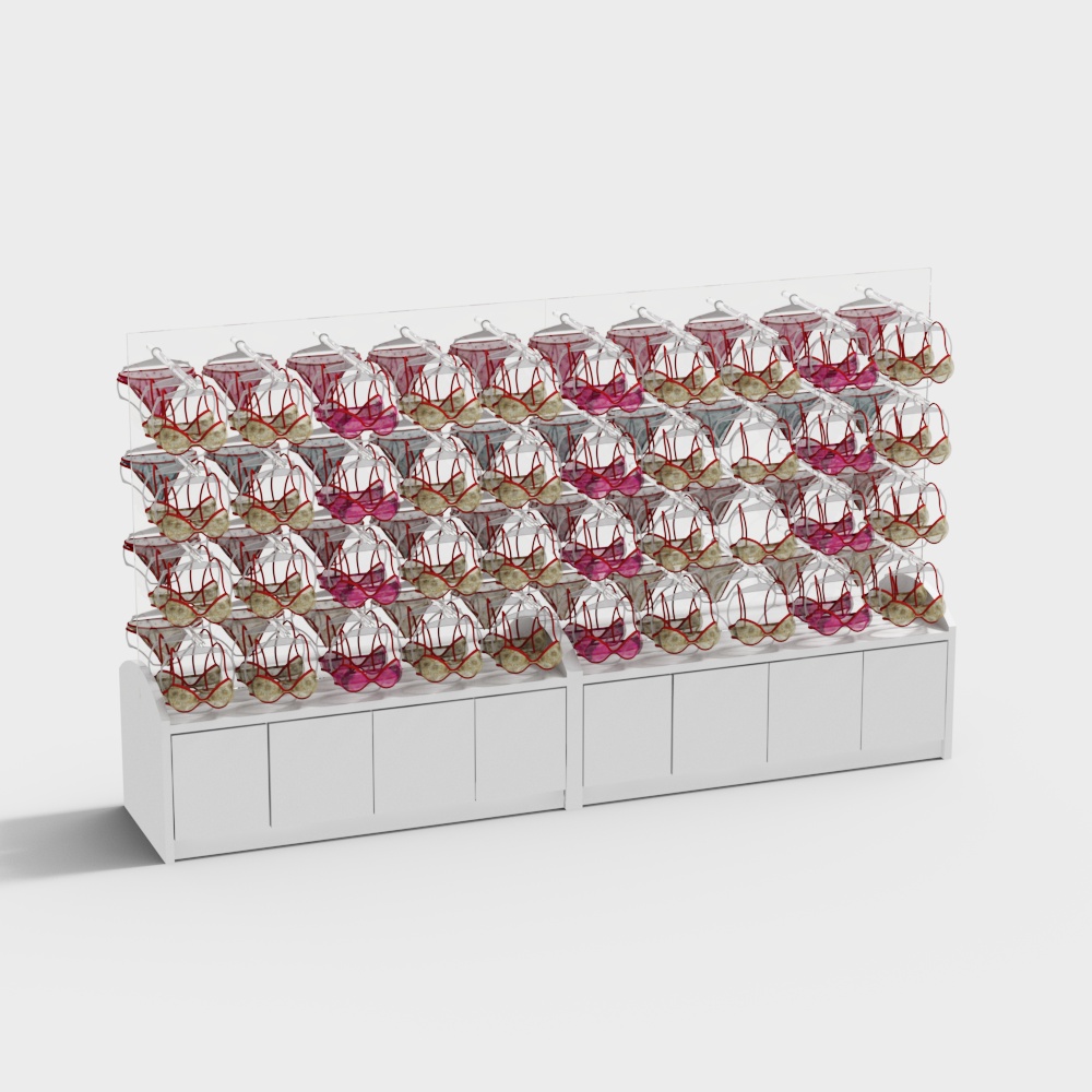 Underwear store display rack