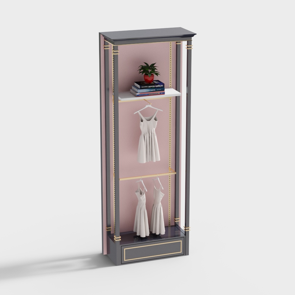 Underwear store display rack