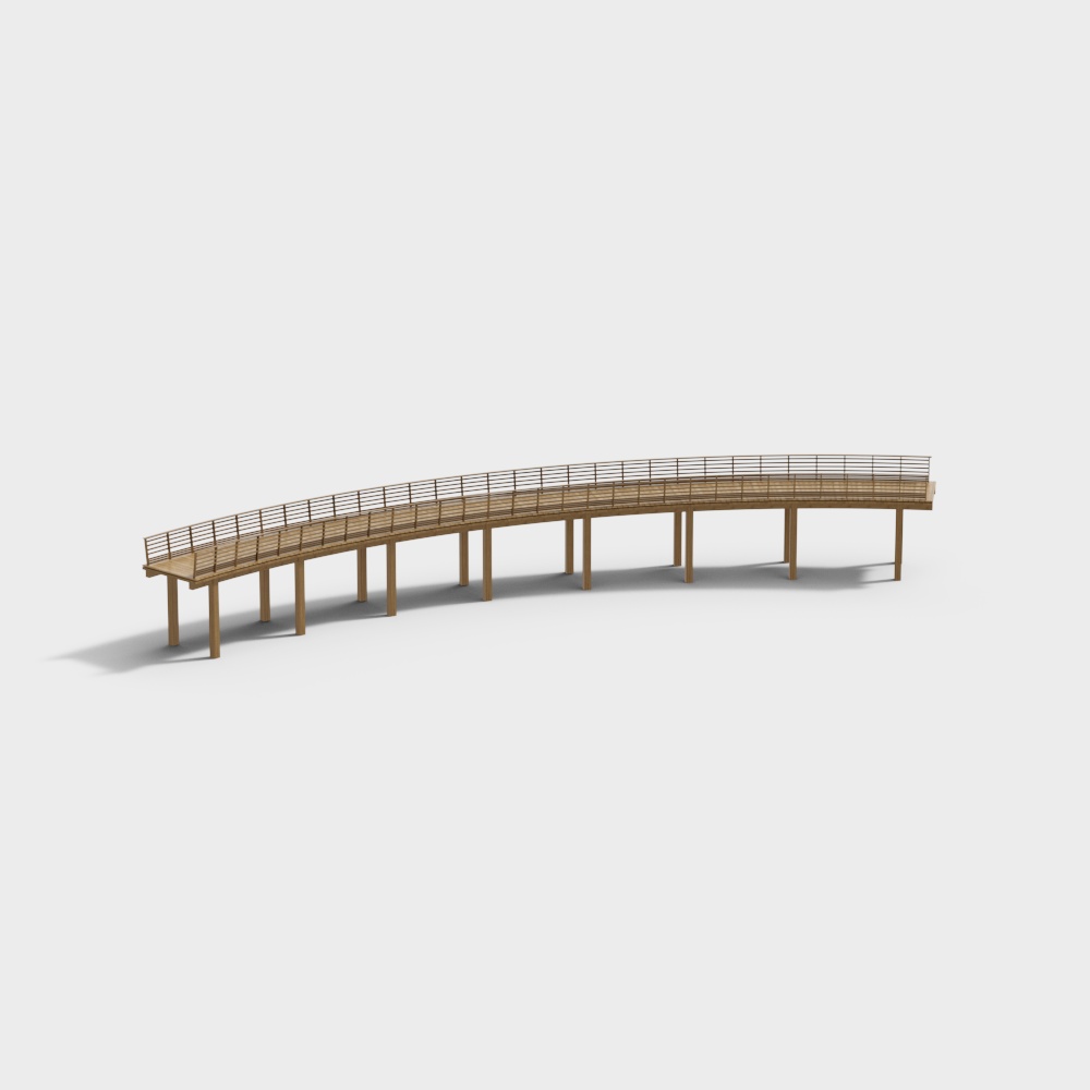 wooden walkway