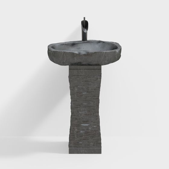 Urban Stone Essence Bathroom Sink 3D model