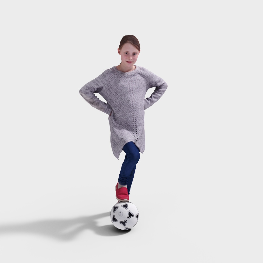 children's clothing model