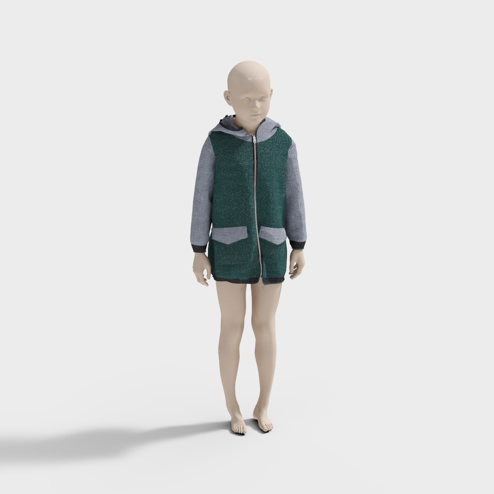 โมเดลเสื้อผ้าสำหรับเด็ก