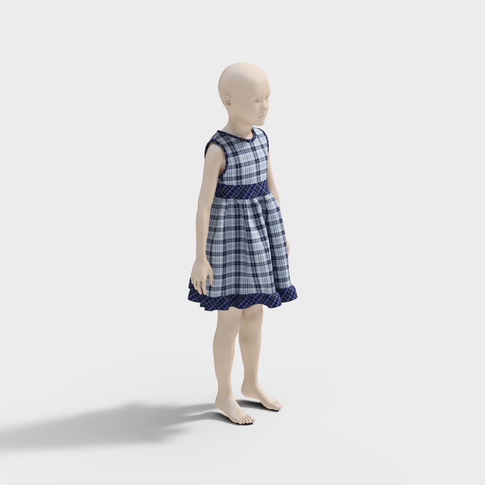 children's clothing model