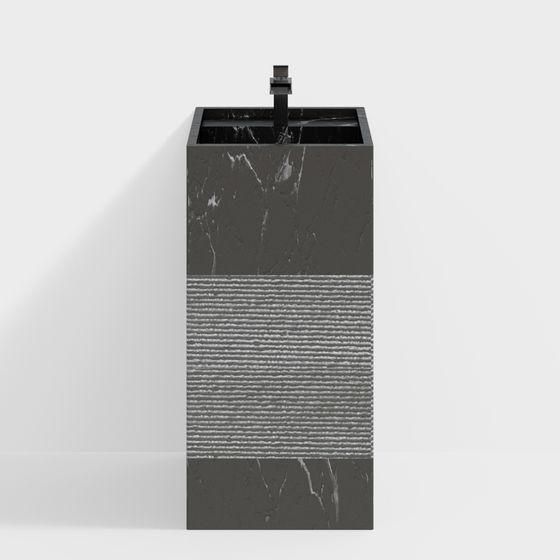 Urban Pillar 3D model - Unique Design