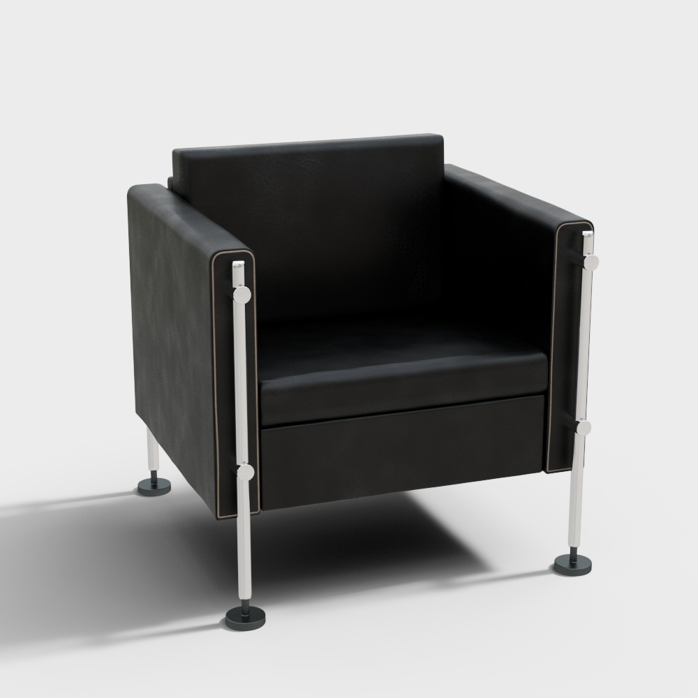 chaise de miroir de salon de coiffure