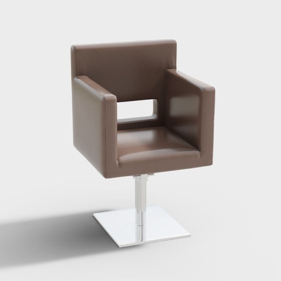 silla de espejo de barbería