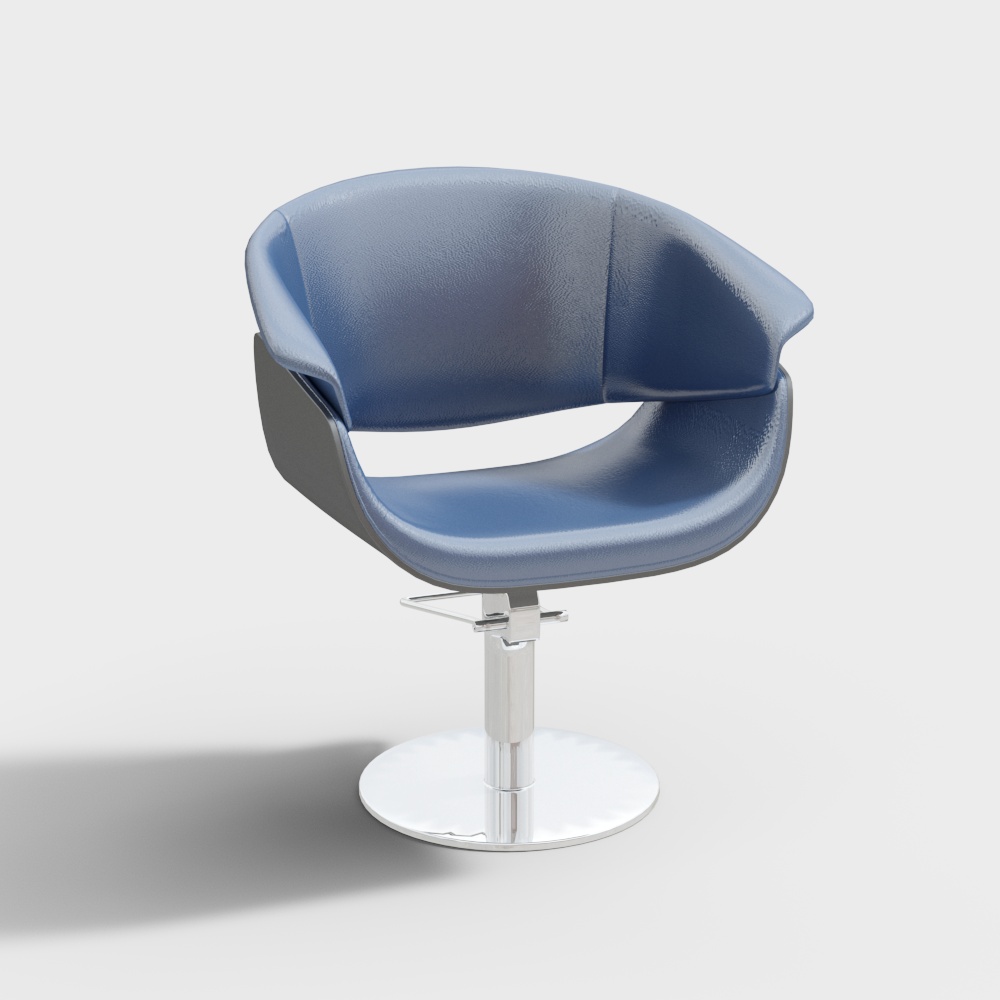 chaise de miroir de salon de coiffure