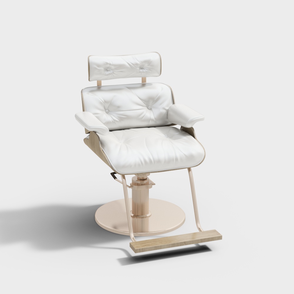 chaise de miroir de salon de coiffure