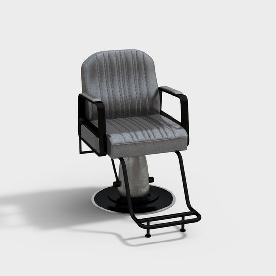 美容室の鏡の椅子